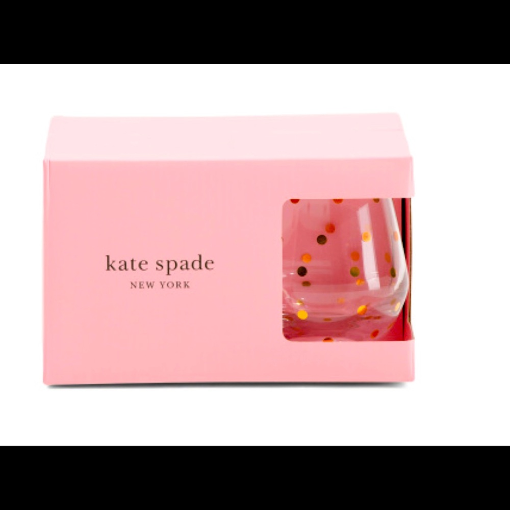 Kate spade gold dot glasses